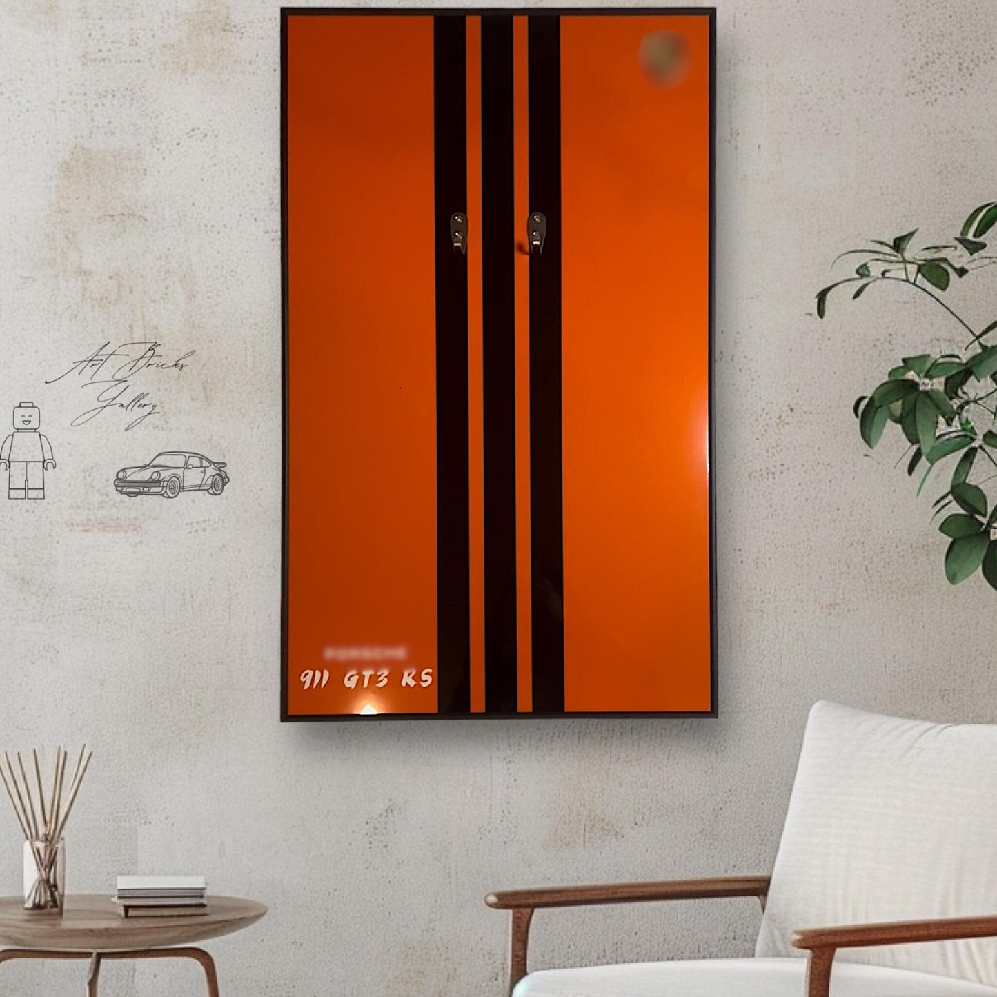 Displayrahmen für Modellauto 42056