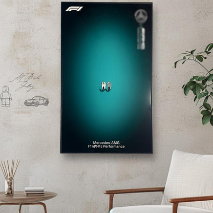 Displayrahmen für Modellauto 42171