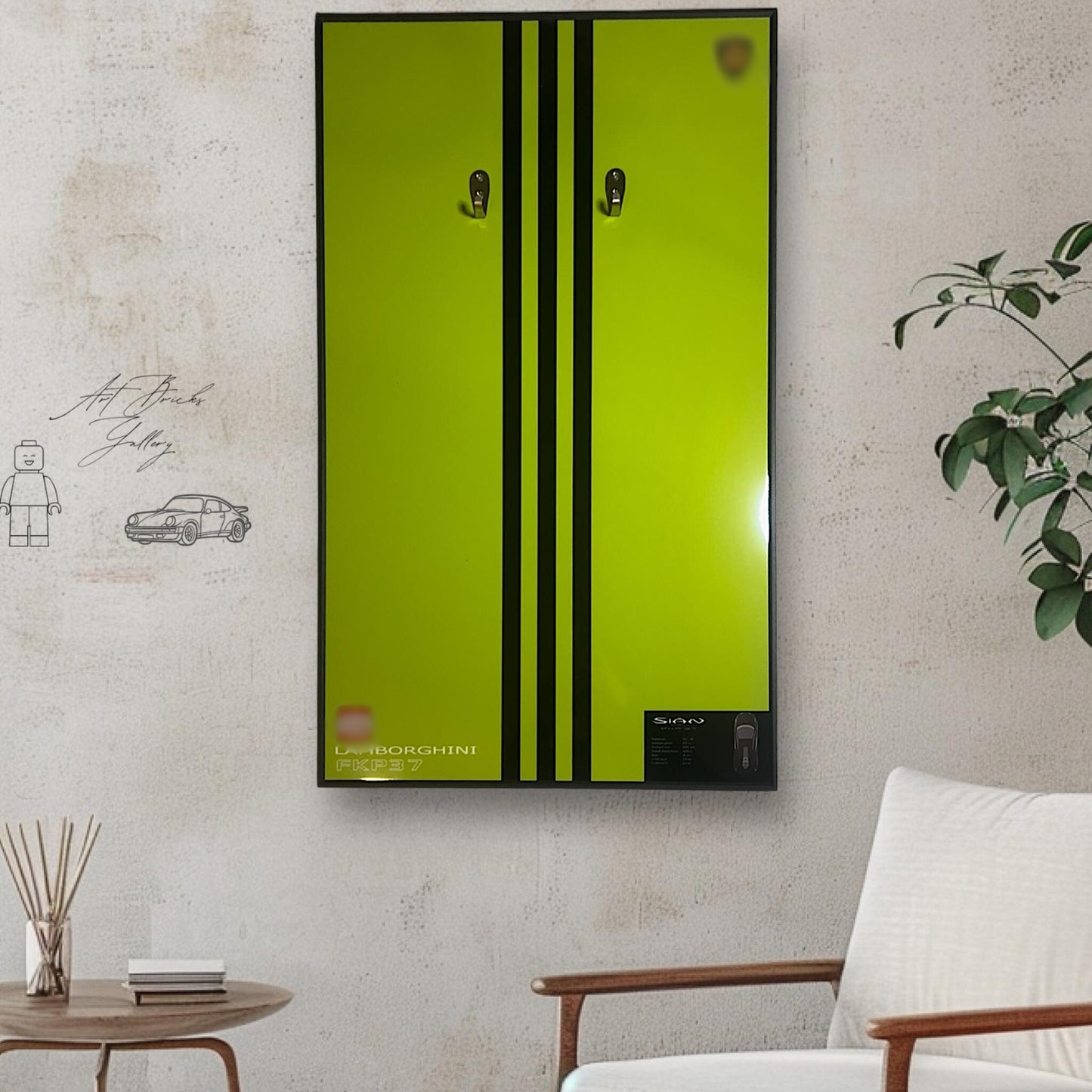 Displayrahmen für Modellauto 42115